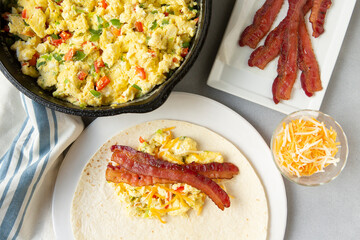 Make-Ahead Breakfast Burritos for the whole family