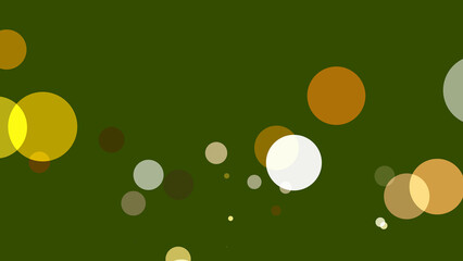 カラフルな背景に円が湧き出る