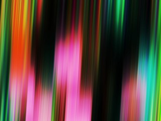 Pink green dark lights abstract colorful lines background