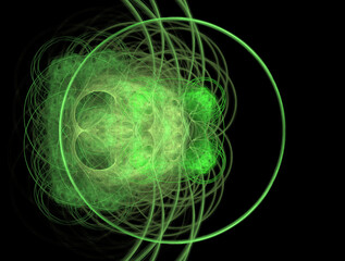 Obraz premium Imaginatory fractal abstract background Image