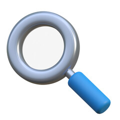 search button interface isolated 3d icon illustration