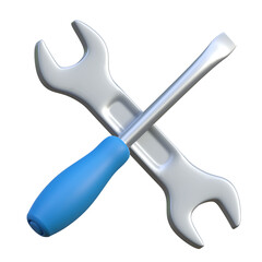 setting application interface isolated 3d icon illustration