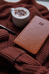 A diary in a café