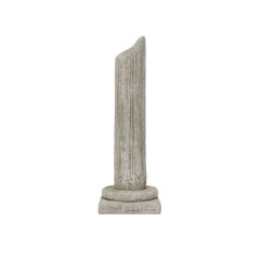 greek column isolated