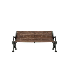 Vintage Victorian Street Bench © onay