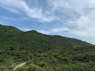 There are plenty of relatively uninhabited islands all around Hong Kong, but none closer than Tung Lung Island. - obrazy, fototapety, plakaty