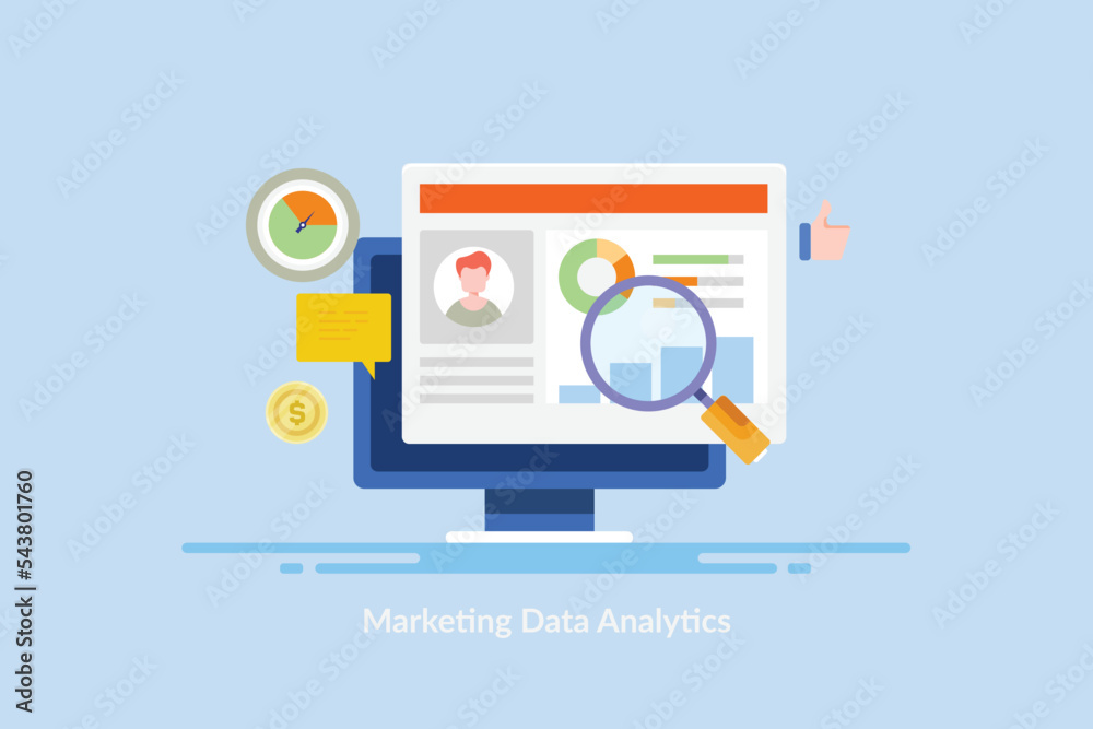 Canvas Prints business analytics shows data driven report, improving marketing performance and customer sales crm 
