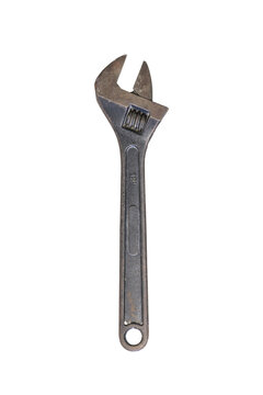 Old Adjustable Spanner (monkey Wrench) Ipng