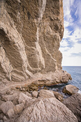 Tourist route Golitsyn's Trail. Crimea, Novy Svet settlement