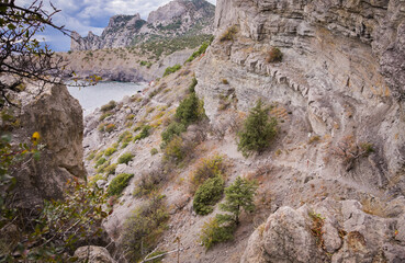 Tourist route Golitsyn's Trail. Crimea, Novy Svet settlement