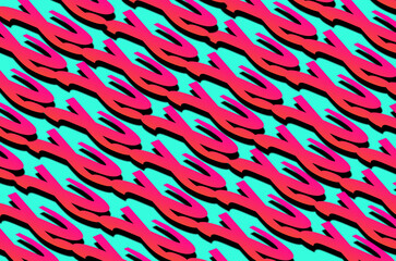 seamless pattern with zebra design