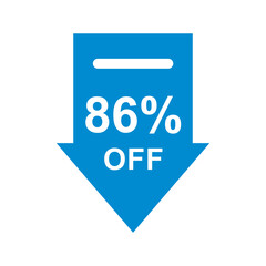 Discount offer icon vector design templates