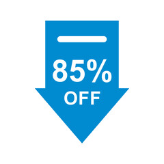 Discount offer icon vector design templates