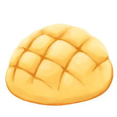 優しい　メロンパン