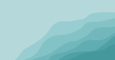 blue gradient abstract ripple wave background illustration