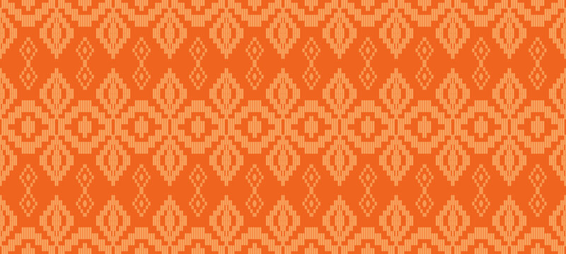 Traditional tribal or Modern native ikat pattern. Geometric ethnic background for pattern seamless design or wallpaper.