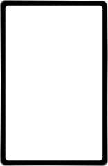 Realistic tablet monitor illustration. Device screen mockup.