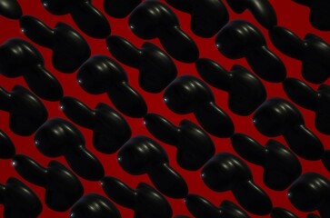 black and red abstract background 