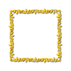 Frame, in the style of an ornament, Vector illustration eps 10, Art.	