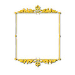 Frame, in the style of an ornament, Vector illustration eps 10, Art.	