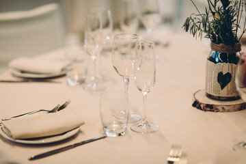 christmas table setting