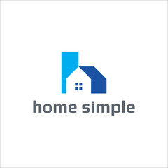 home letter H Logo vector