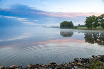 Marina resort, Lipno nad Vltavou town, Lipno lake, Czech republic