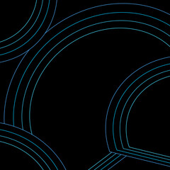  beautiful blue multi lines abstract light geometric pattern with black background