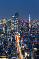 Obraz premium 都市夜景