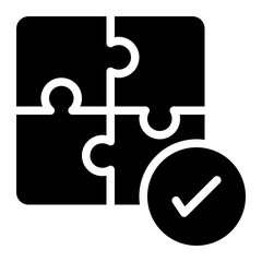 puzzle successful icon