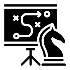 strategy successful icon