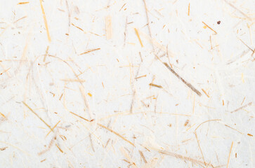 The Handmade recycled bamboo leaf paper background.
