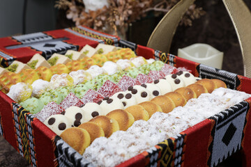 Arabian bakery cookies gift baske