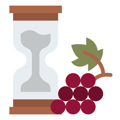grape winery wine making icon