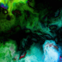 fractal distortion twisted lines illustration. Digital abstract striped ripples texture