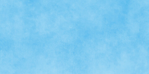 Watercolor blue background with space