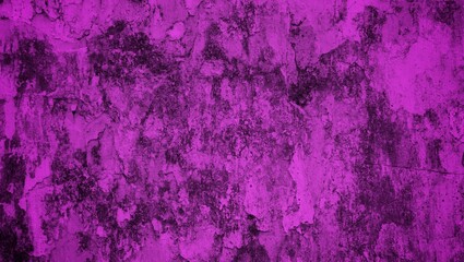 purple color background concept with dark mix, mossy and cracked old wall background, art abstract cracked wall background