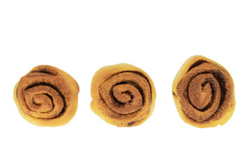 the sweet handmade cinnamon rolls