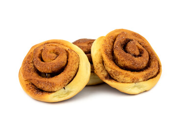 the sweet handmade cinnamon rolls