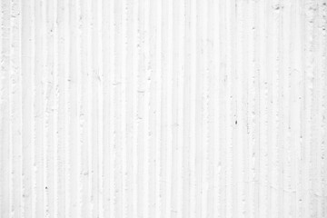 White Concrete Wall Vertical Line Background.