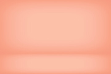 Abstract Luxury Burnt Coral Red Color Gradient Studio Backdrop, Suitable for Product Presentation, Mockup and Background.