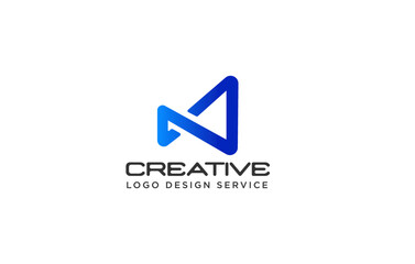 Infinity logo,unlimited logo or gradient infinity logo