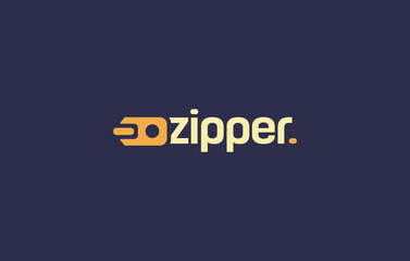 Zipper logo or zipper icon