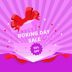 Boxing days discount template