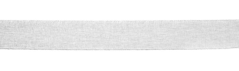 Medical bandage isolated on white, clipping path