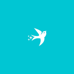 sparkling bird logo