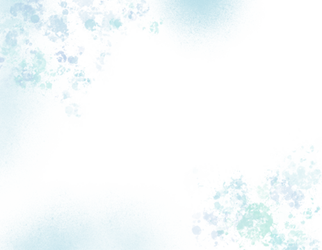 abstract blue pastel spreading on transparency background