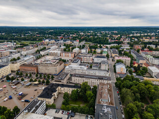 Fototapeta na wymiar Hämeenlinna. City in Southern Finland. Häme Castle