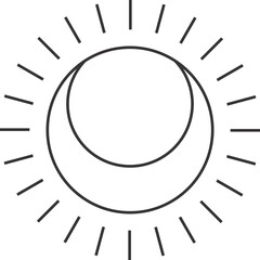 Monoline Geometric Element Vector