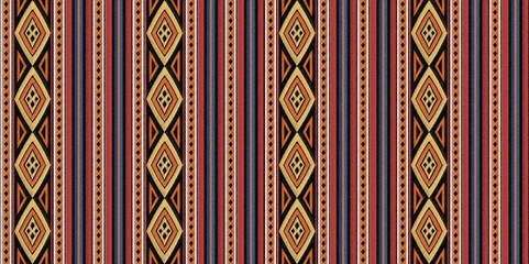 Peruvian Design Pattern earthy shades